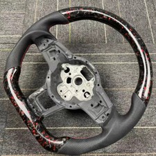 Red Forged Carbon Fiber