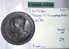 RARE BRITISH CORONATION MEDAL