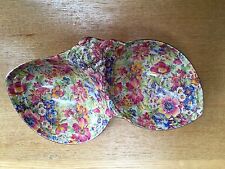 Vintage 1930's VERY RARE 'ROYAL WINTON' SUNSHINE SMALL JAM & BUTTER SIDE DISH