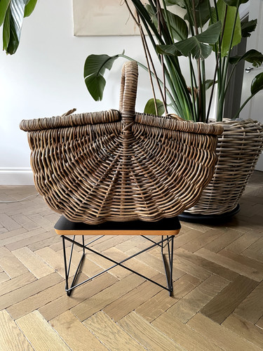 Vintage picnic basket