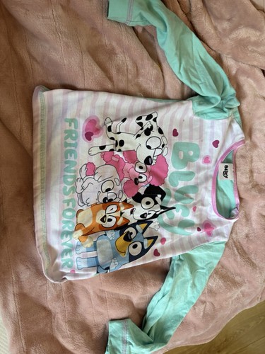 Bluey shirt girls size 4 - size, 3-4