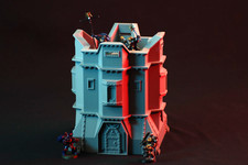 Wargaming Terrain Battle Tower, Warhammer Mordheim DnD RPG 28mm Tabletop Gaming