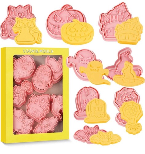 Halloween cookie cutters set - cutters,