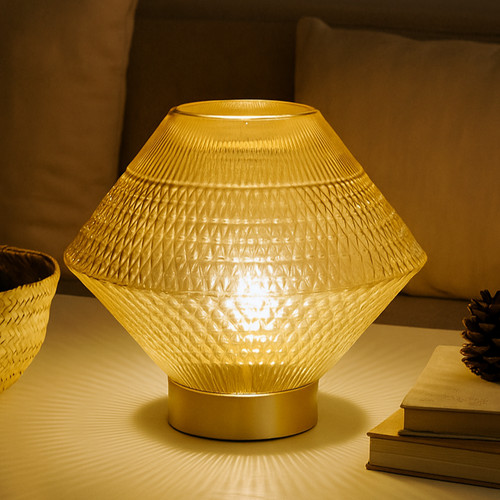 Ornate lamp amber - lamp, –