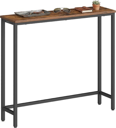 Sturdy steel frame console - steel,