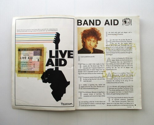 Live aid ticket - live,
