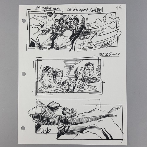 The flintstones storyboard - the,