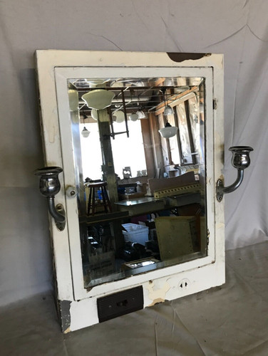 Vtg recessed medicine - recessed, cabinet