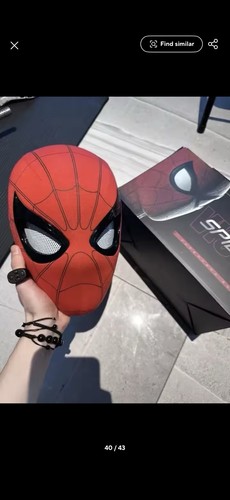 Spider man mask chin - mask,