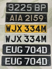 Vintage Classic Car Number