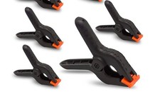 Pack of 5 Spring Grip Clamps – 3 Inch Plastic Quick Grip Woodworking DIY Tools