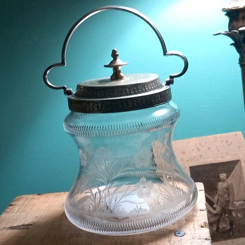 Antique aesthetic cut glass - antique,
