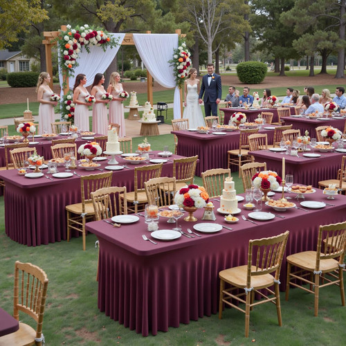 6ft spandex table cloth for - spandex,