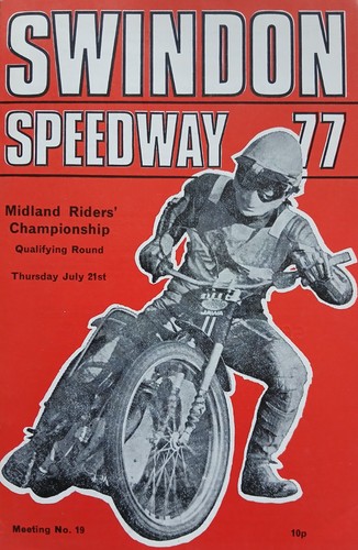 Swindon speedway programme - swindon,