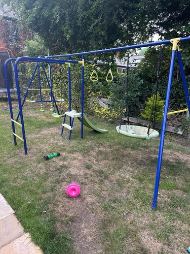 Garden swing set - garden,