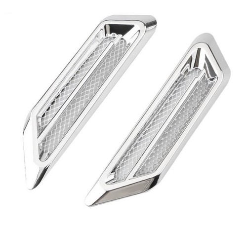 Chrome power vents - chrome,
