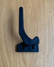 Polyplastic Window Black Lever Latch Lock Catch 2 Hole Caravan Motorhome PP4001 