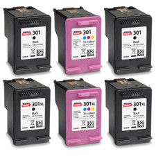 301 301 XL Black and Colour Ink Cartridges for HP ENVY 4500 5530 Printers