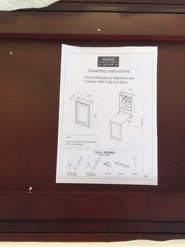 Wall mounted fold out - mounted, fold-out