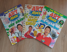 3 Art Attack Books, Get Arty, Make & Do, Masks & Disguises, Children Art Books