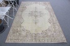 Vintage Rug, Turkish Rugs, Kitchen Rug, Cool Rugs, 5.2x8.2 ft Large Rug