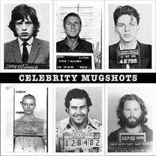 CELEBRITY MUGSHOT PRINTS