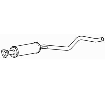 Quality centre exhaust middle - quality,