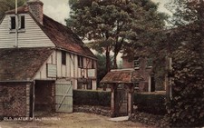 OLD WATER MILL, HELLINGLY - NR HAILSHAM, SUSSEX - OLD POSTCARD (ref 5826/21/W2)