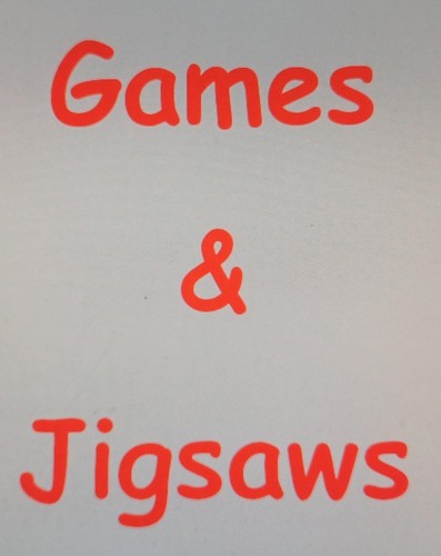 Games and jigsaws some - and,