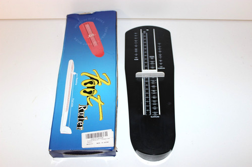 Foot size measuring gauge - foot,