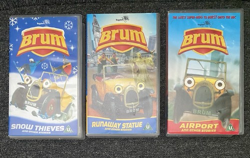 Brum vhs video - tape, bundle