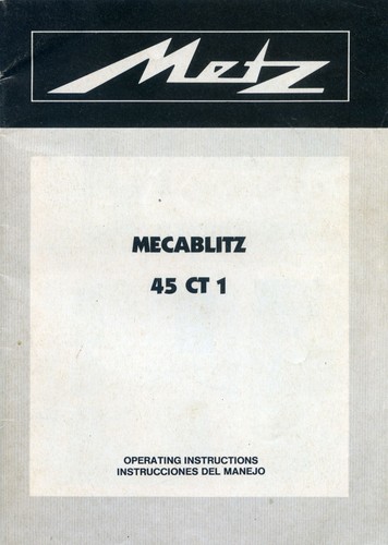 Metz mecablitz 1 - metz,