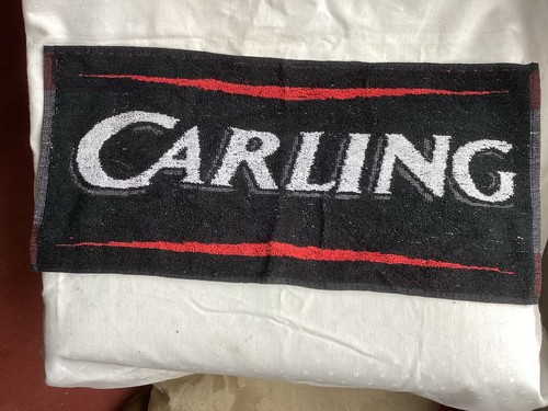 Carling beer towel brewery - carling,