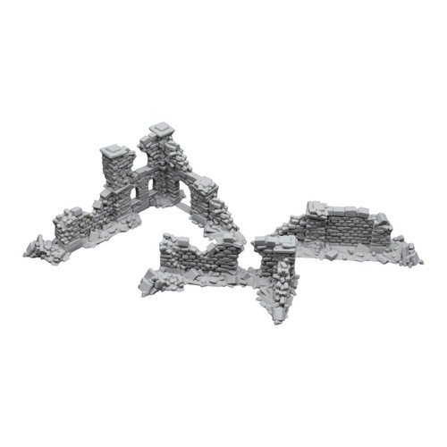 Crumbling ruins 28mm - #3, -28mm