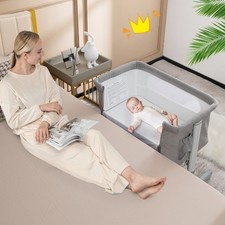 3-in-1 Baby Bedside Bassinet