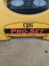 fully working hvac Refrigerant Recovery machine 110v, including 110v transformer