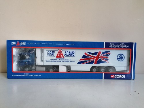 Ltd edtn corgi scania fridge - "scania,