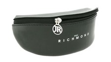 John Richmond Sunglasses Case Zipped (L)15cm x (W)5cm x (H)4.5cm Black