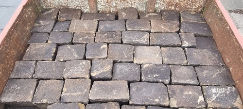 Stone cobbles setts - cobbles,