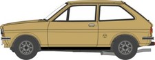 Oxford Diecast NFF002 N Gauge Ford Fiesta Mk1 Nevada Beige
