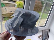 pretty ladies pale hyacinth blue wedding hat