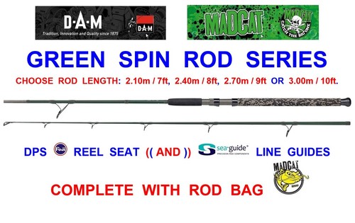 Dam madcat green spin - green, 2pc
