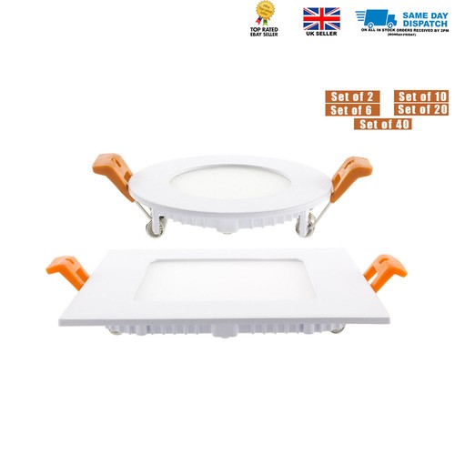 Round square led - 3w, round/square