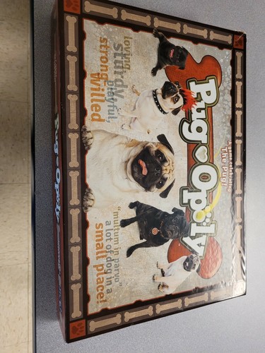 Pugopoly board game complete - board,