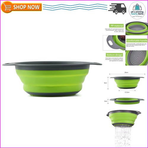 Silicone collapsible colander - collapsible,