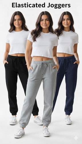 Women ladies fleece joggers - women's,
