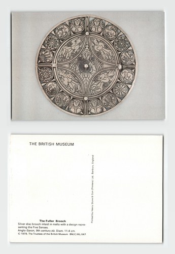 Postcard the fuller - the, brooch