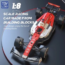 F1 1:8 Race Cars Building Sets