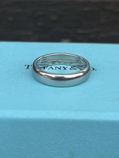 Tiffany 4mm Platinum Wedding Band, Size M, Tiffany Inner/Outer Box, RRP £1775.