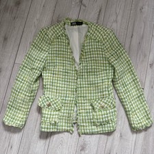 Zara Ladies Tweed Lime Green